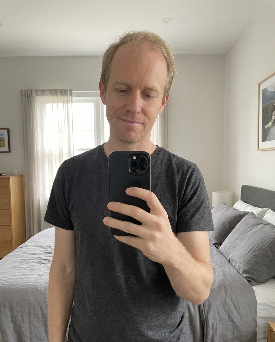 Vorher — Jeroen, 36 — 20 Wochen