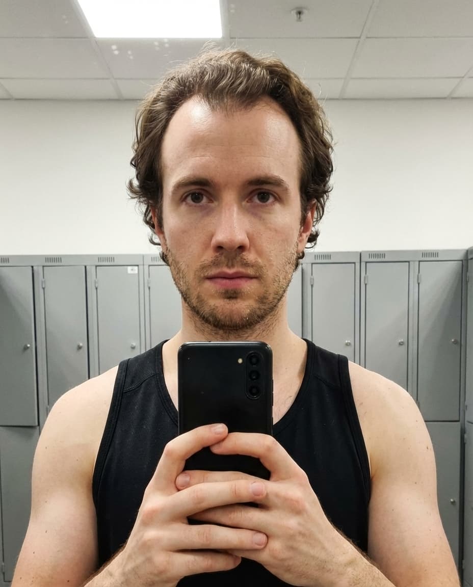 Voor — Bas, 31 — 16 weken