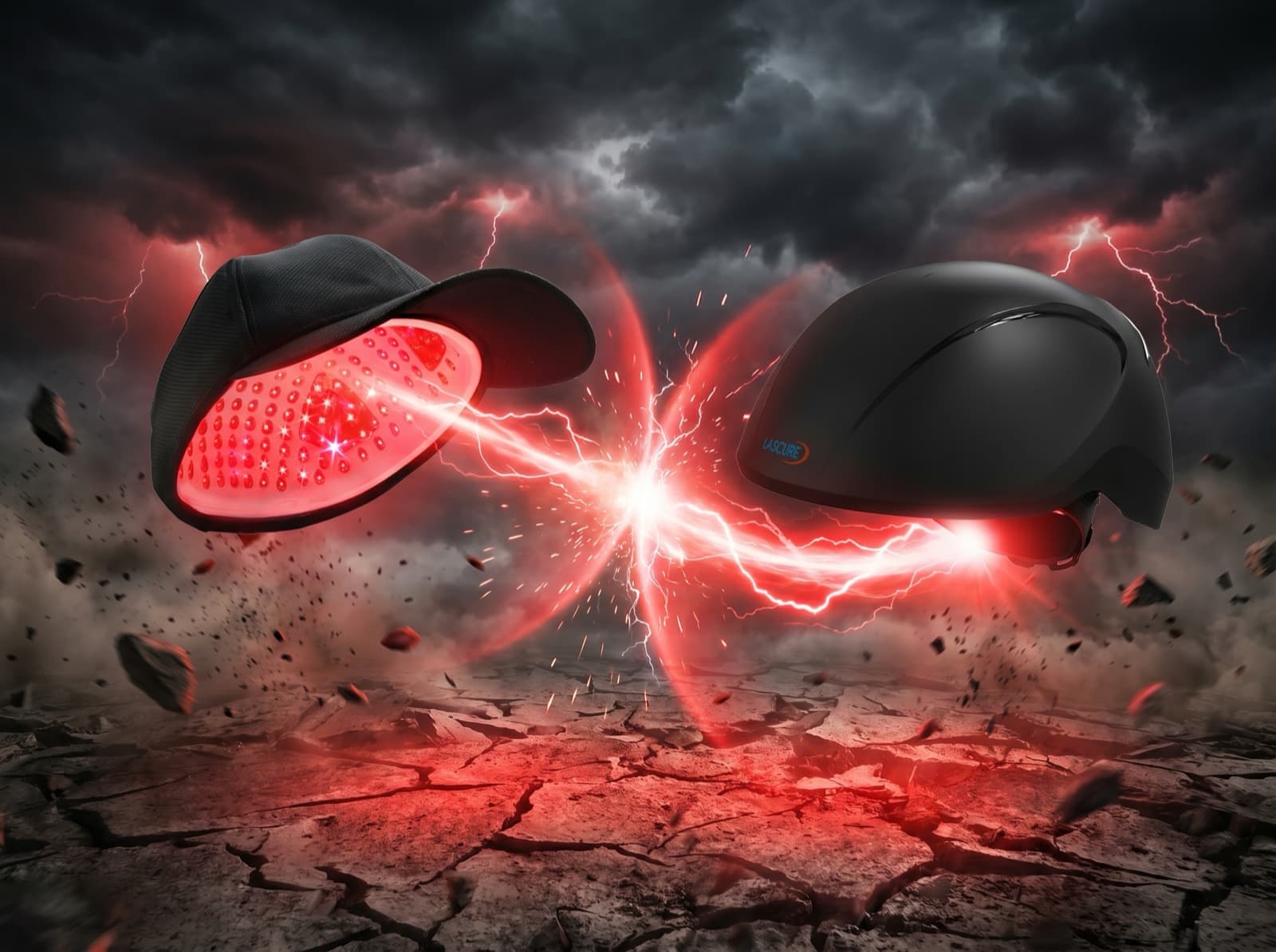 Goedkope rood-licht-pet versus premium Lascure laserhelm — de battle tussen budget en clinical-grade